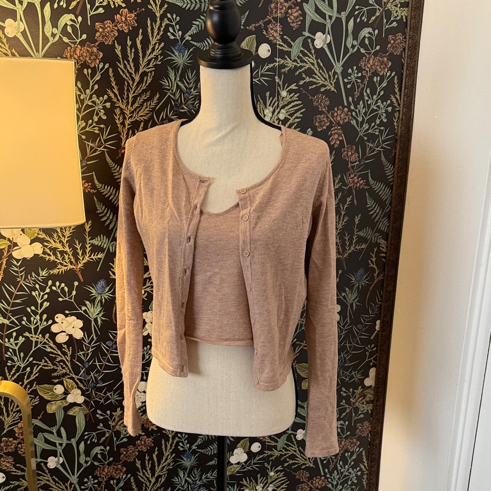 Gianni Bini Pink Cardigan Sweater